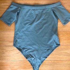 Olive green bodysuit